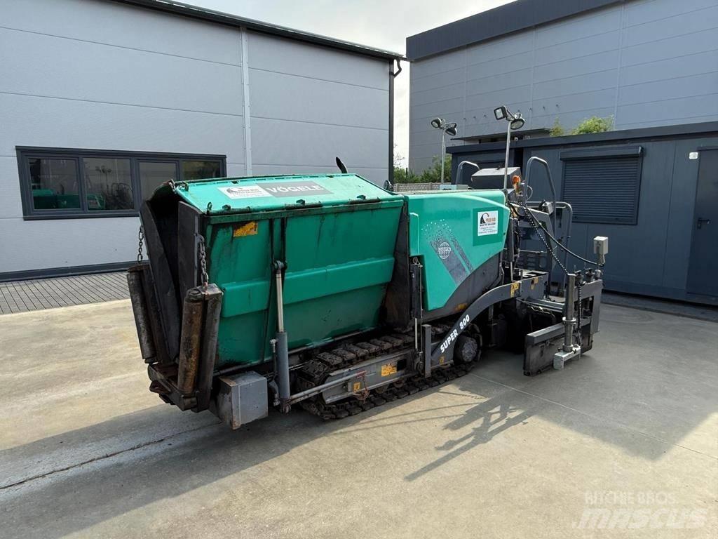 Vögele Super 800 Asphalt pavers