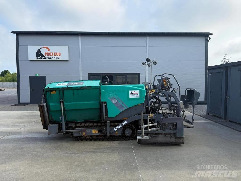 Vögele Super 800 Asphalt pavers