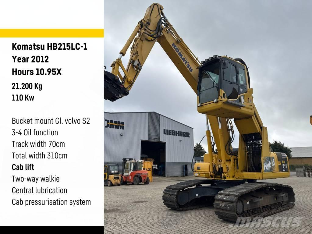 Komatsu HB215LC-1 Waste / industry handlers