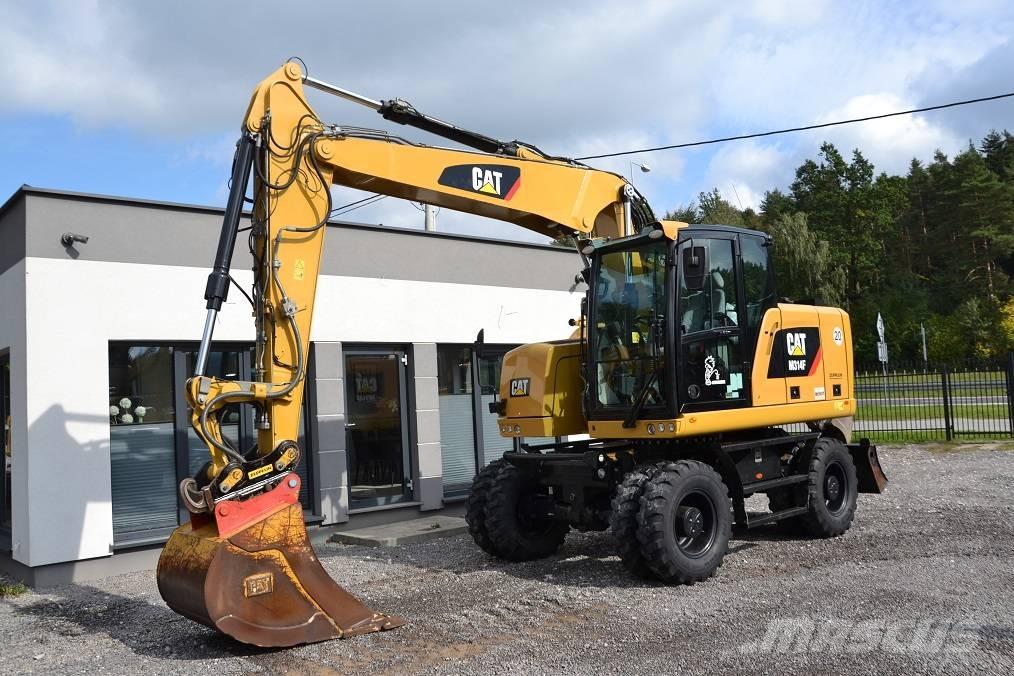 CAT M 314 F Wheeled excavators