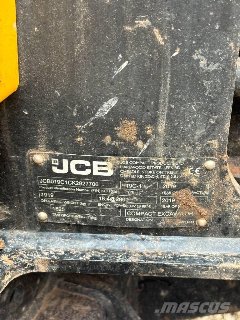 JCB 19 C-1 Mini excavators < 7t (Mini diggers)