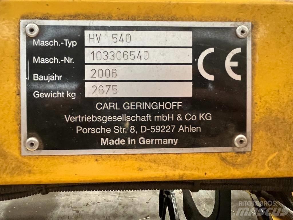 Geringhoff HV 540 Combine harvester heads