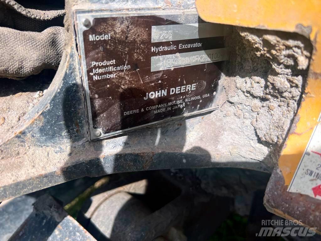 John Deere 26G Mini excavators < 7t (Mini diggers)