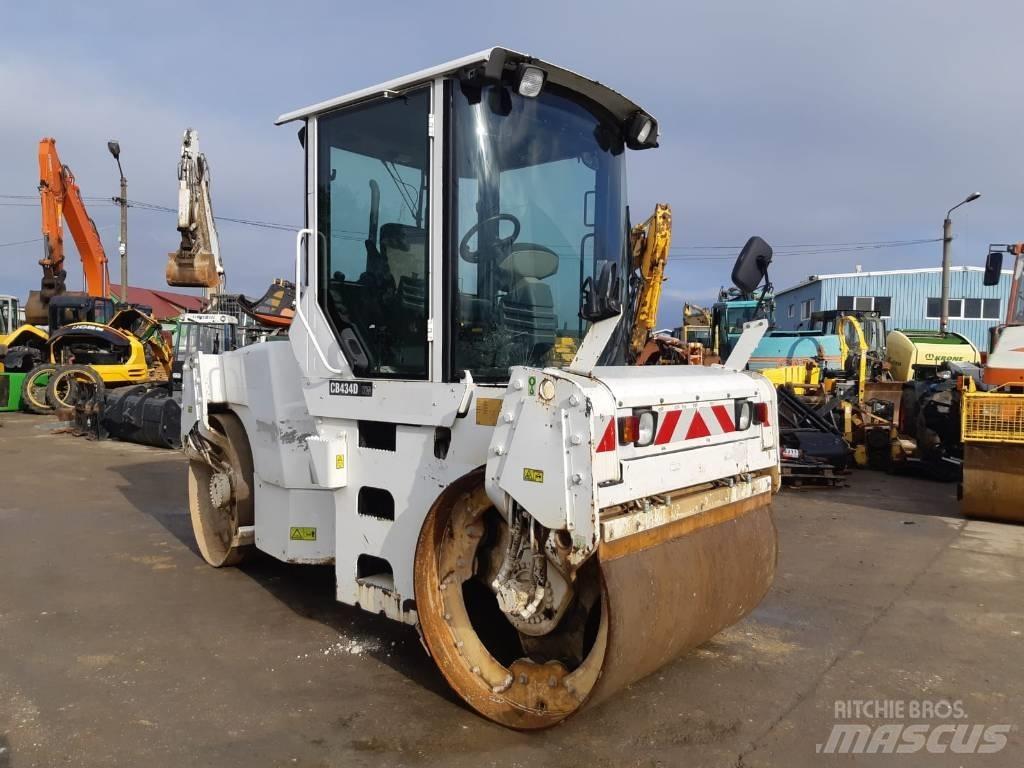 CAT CB 434 D Twin drum rollers
