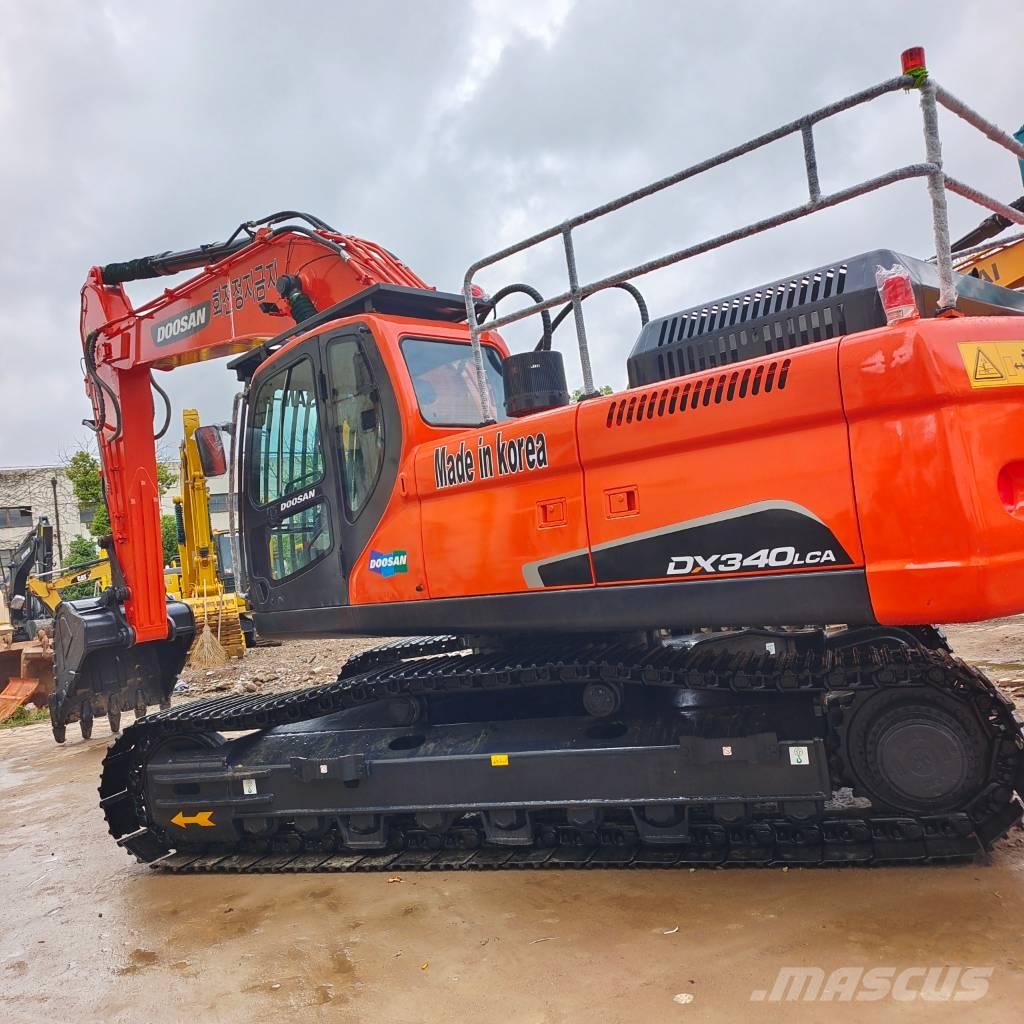 Doosan DX 340 LC Crawler excavators