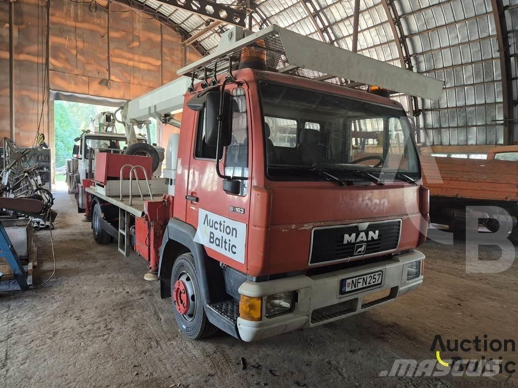 MAN 8.163 Truck mounted platforms