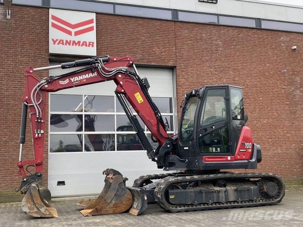 Yanmar SV100-2-2PB Mini excavators  7t - 12t
