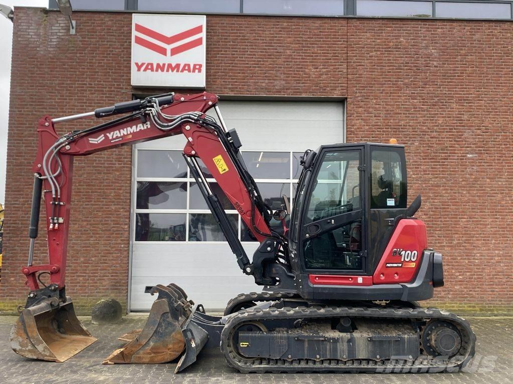 Yanmar SV100-2-2PB Mini excavators  7t - 12t