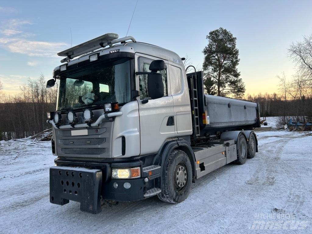 Scania G 480 Hook lift trucks