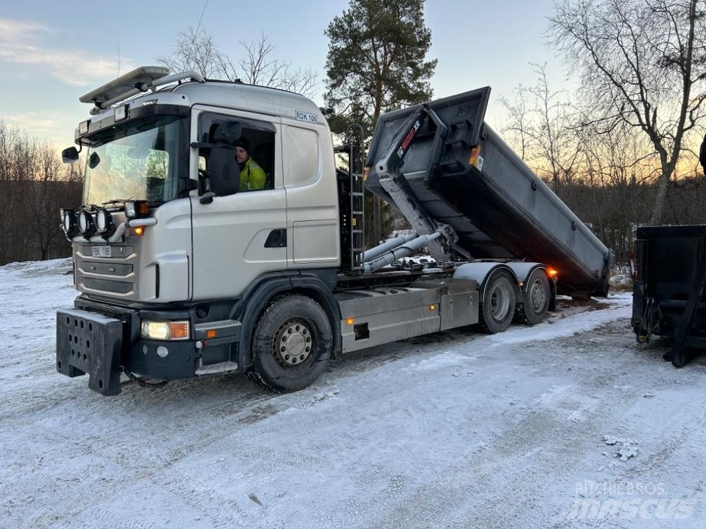 Scania G 480 Hook lift trucks