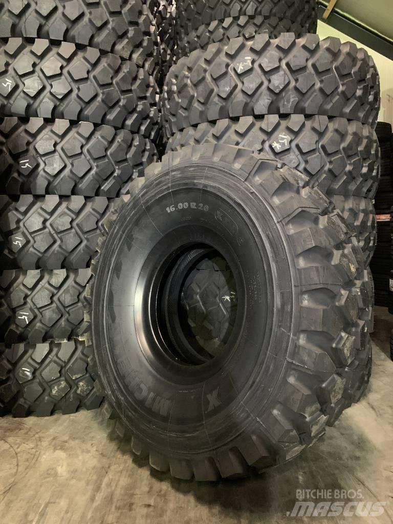 Michelin 1600R20 XZL Tyres, wheels and rims