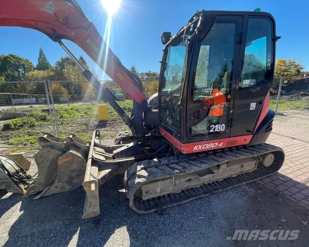 Kubota KX-080-4 Mini excavators < 7t (Mini diggers)