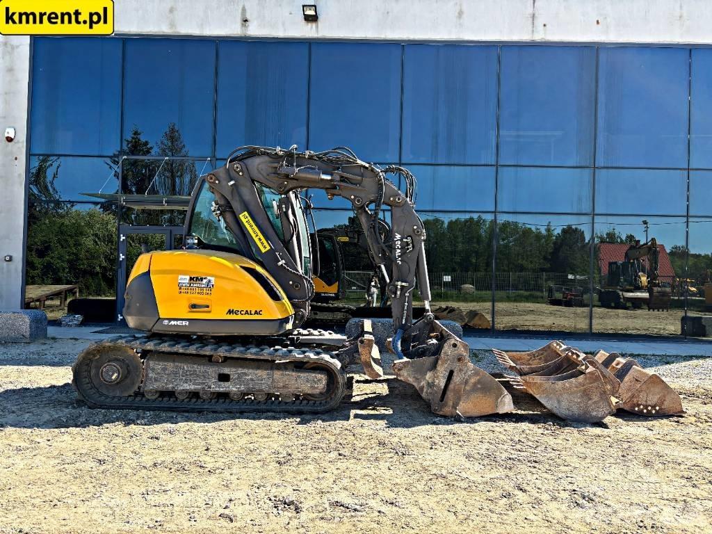 Mecalac 8 MCR Mini excavators  7t - 12t