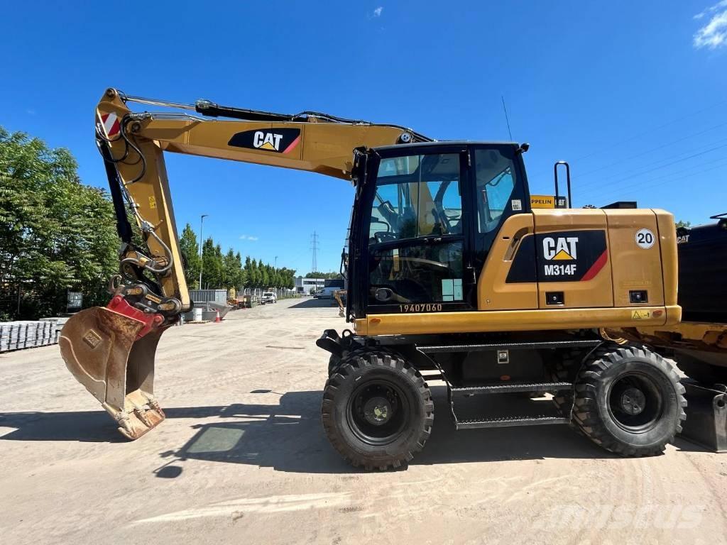 CAT M 314 F Wheeled excavators