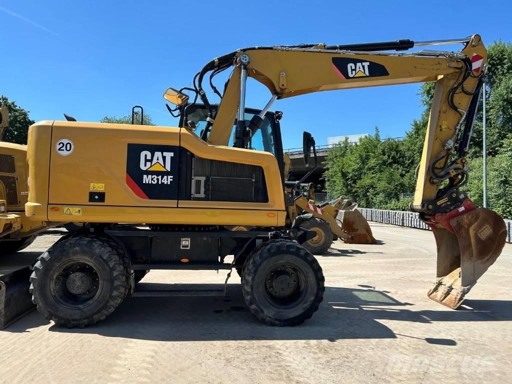 CAT M 314 F Wheeled excavators