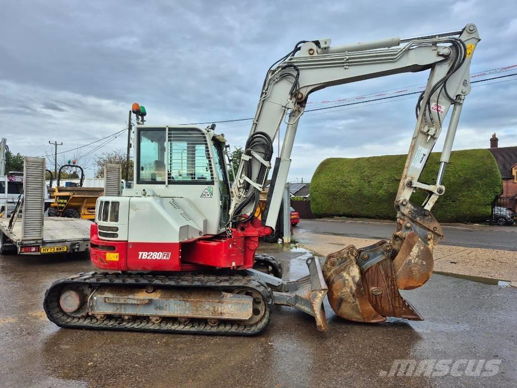Takeuchi TB 280 FR Mini excavators  7t - 12t