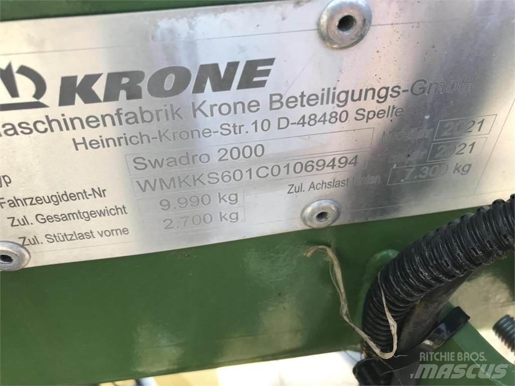 Krone Swadro 2000 Windrowers