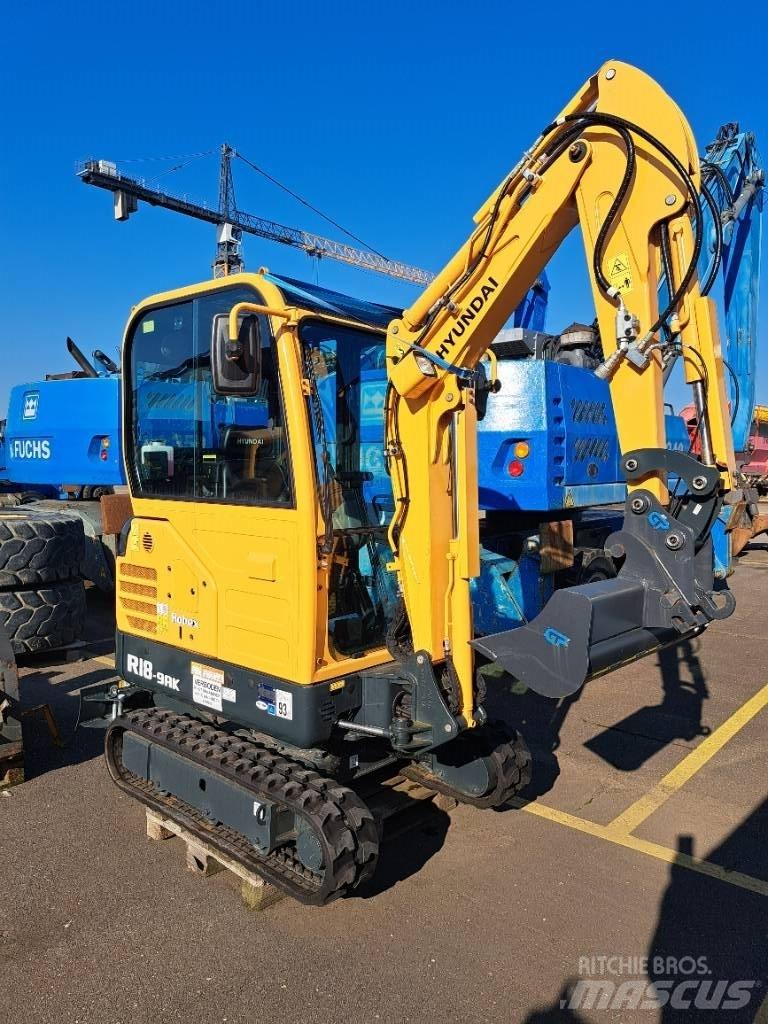Hyundai R18-9AK Mini excavators < 7t (Mini diggers)