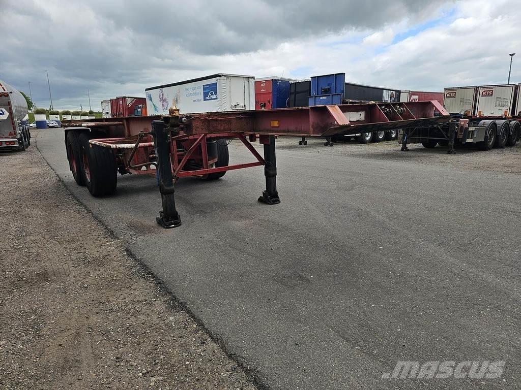 Pacton TXC 230-2 Container semi-trailers