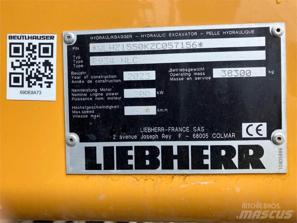 Liebherr R934 Crawler excavators
