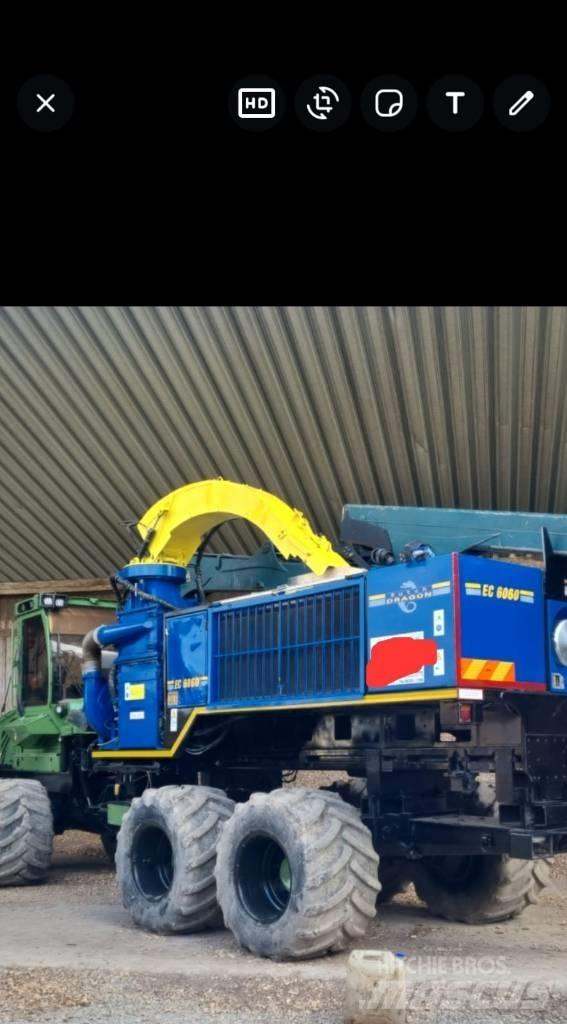 Dutch Dragon EC6060 Wood chippers