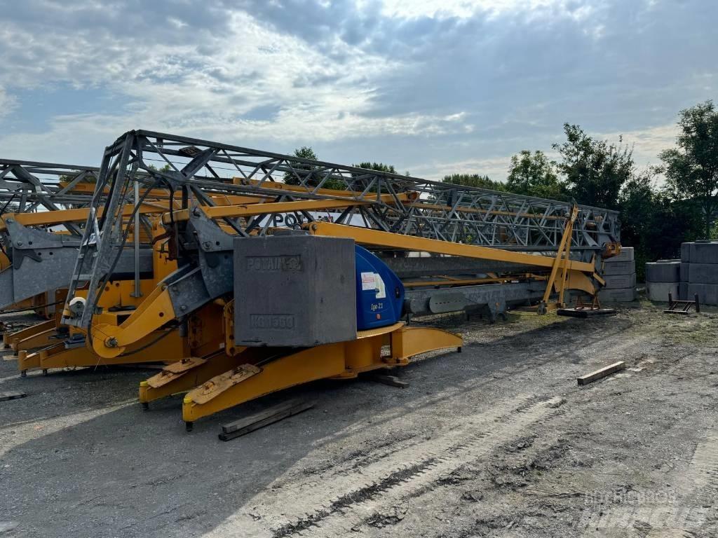 Potain IGO 21 Self-erecting cranes