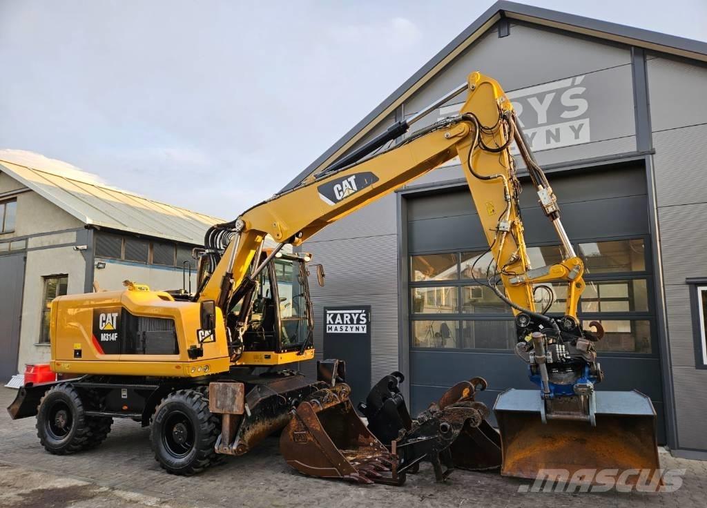 CAT M 314 Wheeled excavators
