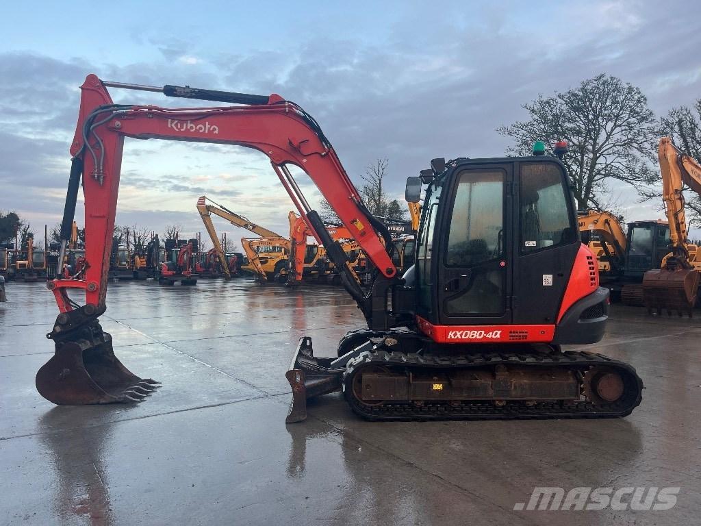 Kubota KX 080-4 Mini excavators  7t - 12t