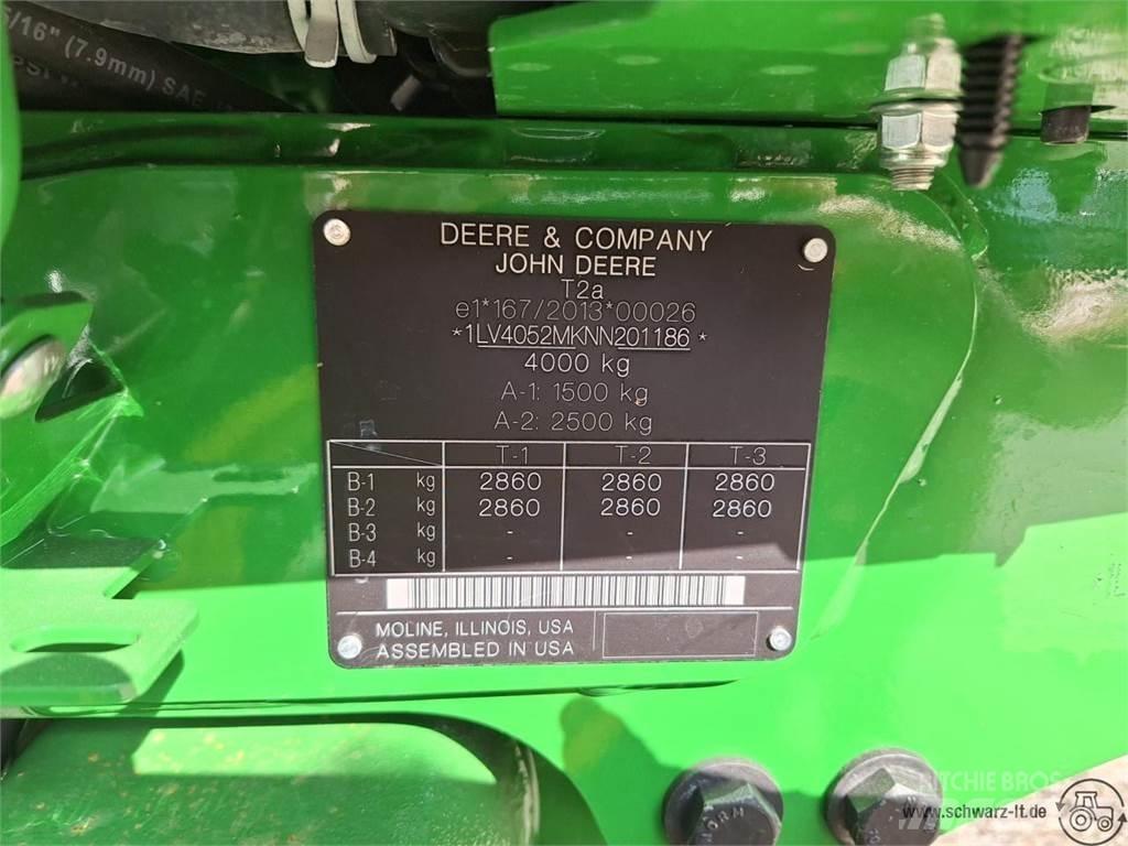 John Deere 4052M Compact tractors