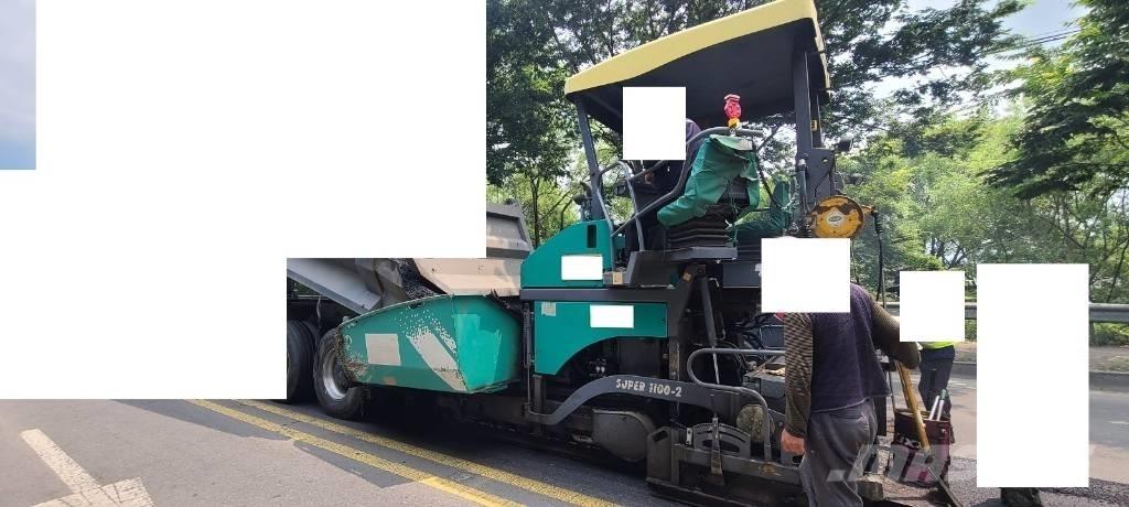 Vögele Super 1100-2 Asphalt pavers