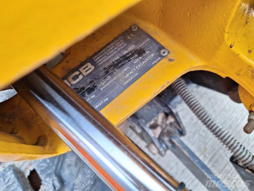 JCB 8008 Mini excavators < 7t (Mini diggers)
