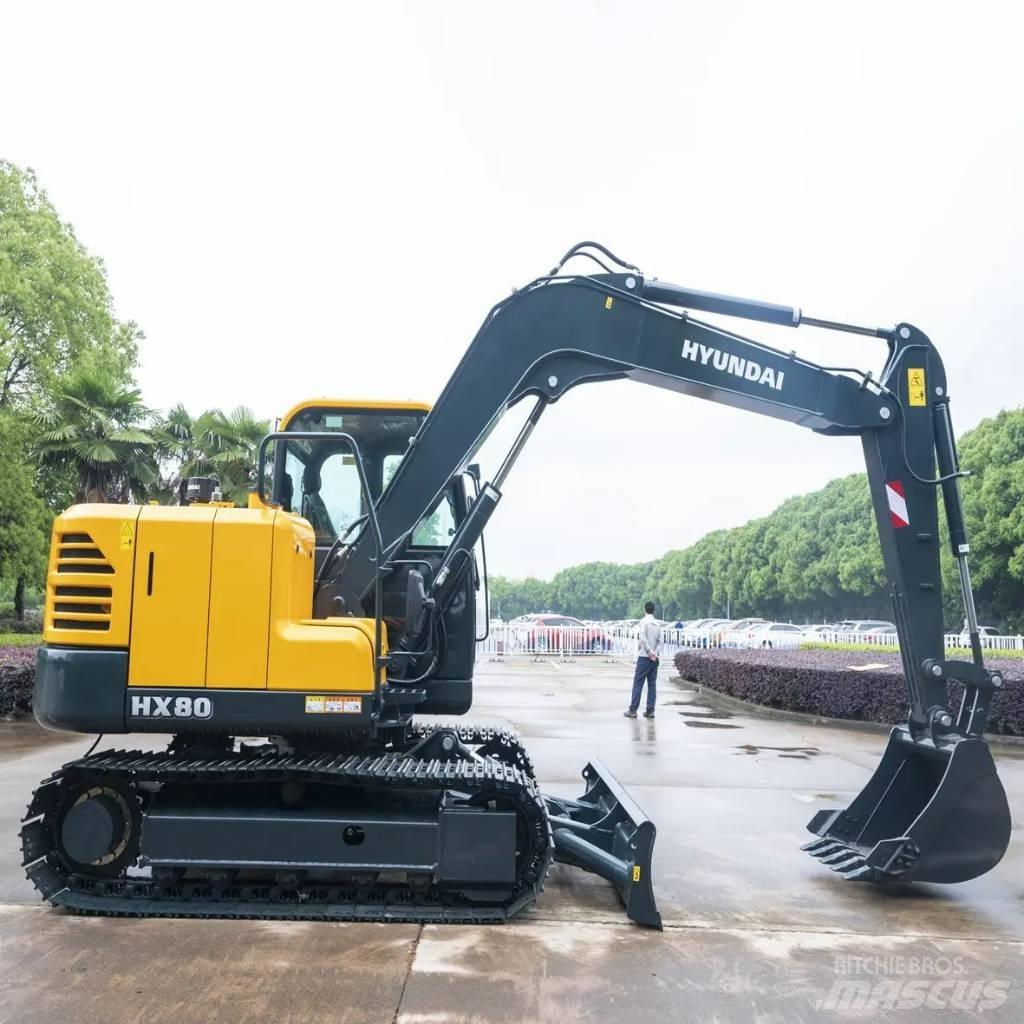 Hyundai HX80 Mini excavators  7t - 12t