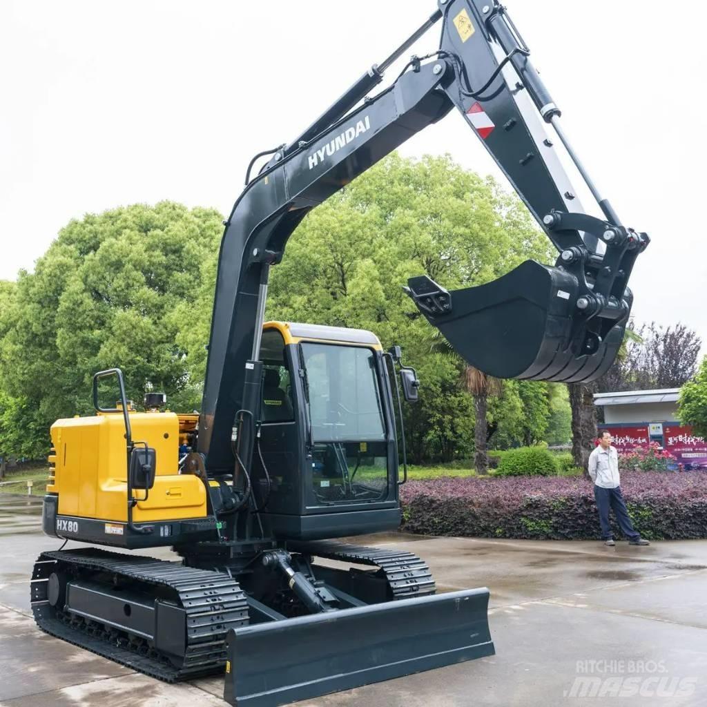 Hyundai HX80 Mini excavators  7t - 12t