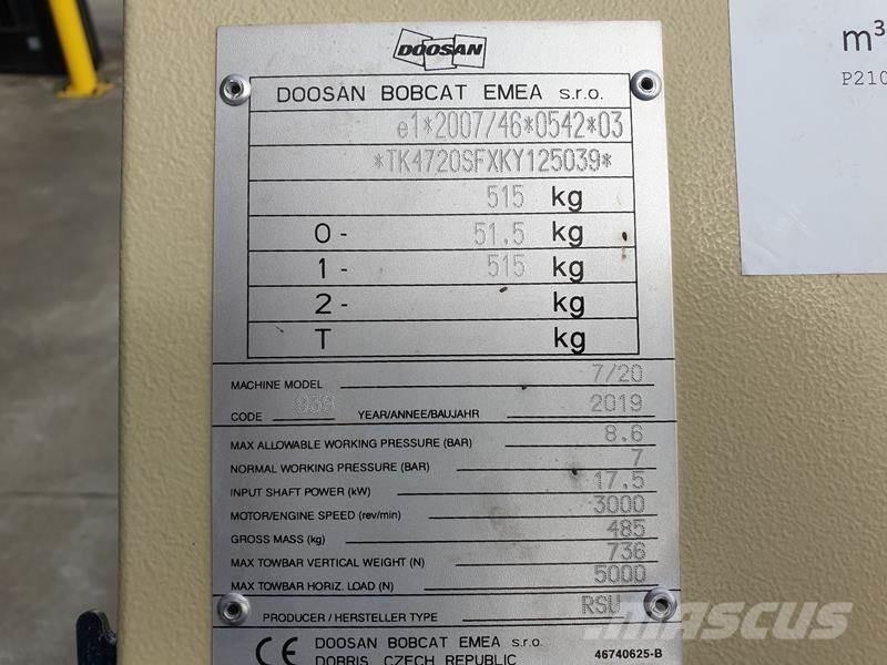 Doosan 7 / 20 Compressors
