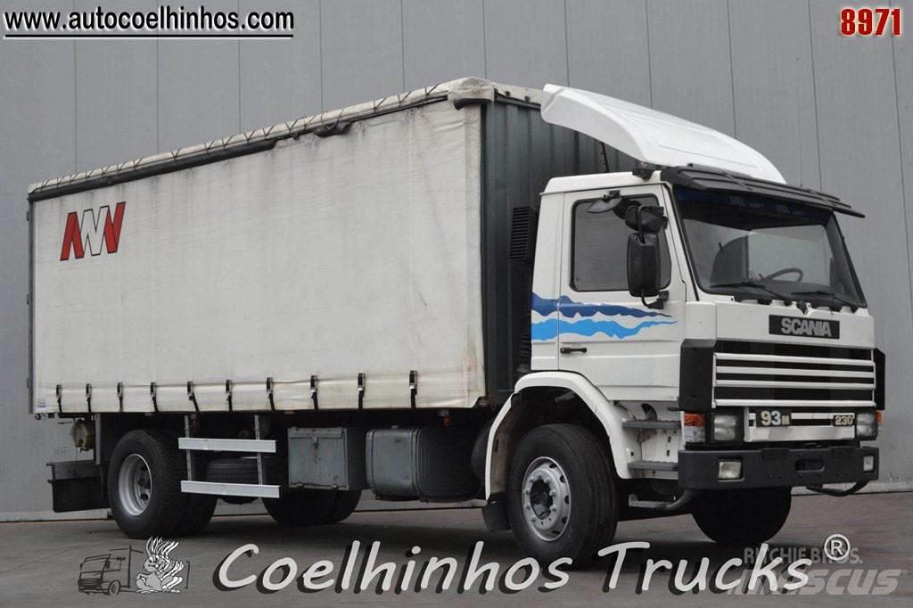Scania 93M 230 Curtain sider trucks