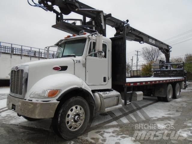 Peterbilt 340 Truck mounted cranes
