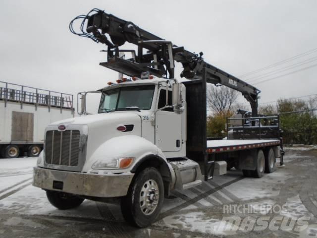 Peterbilt 340 Truck mounted cranes