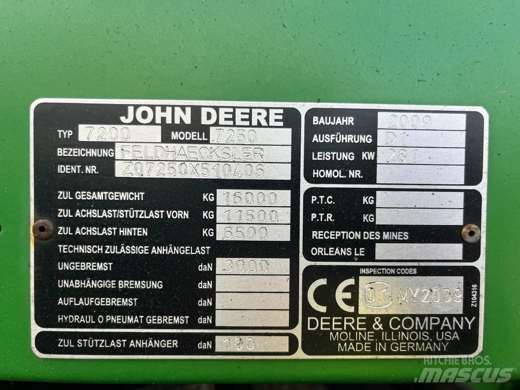 John Deere 7250 Forage harvesters