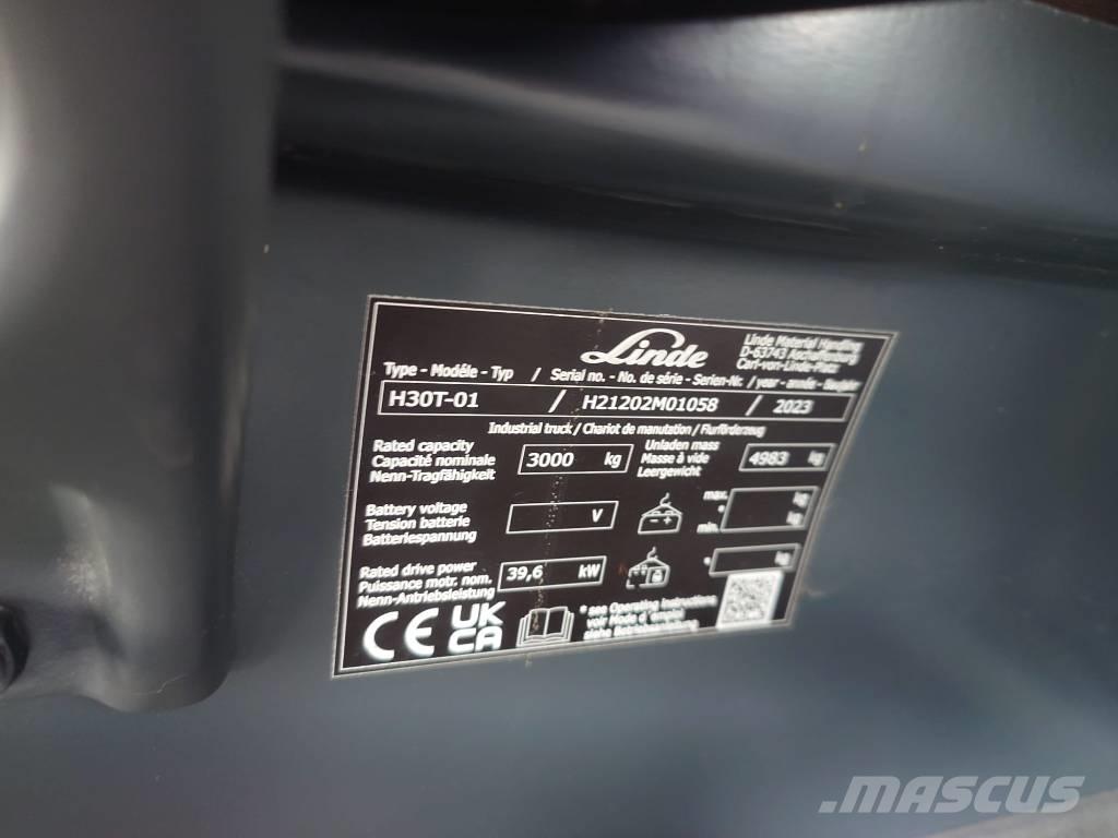 Linde H 30 T LPG trucks