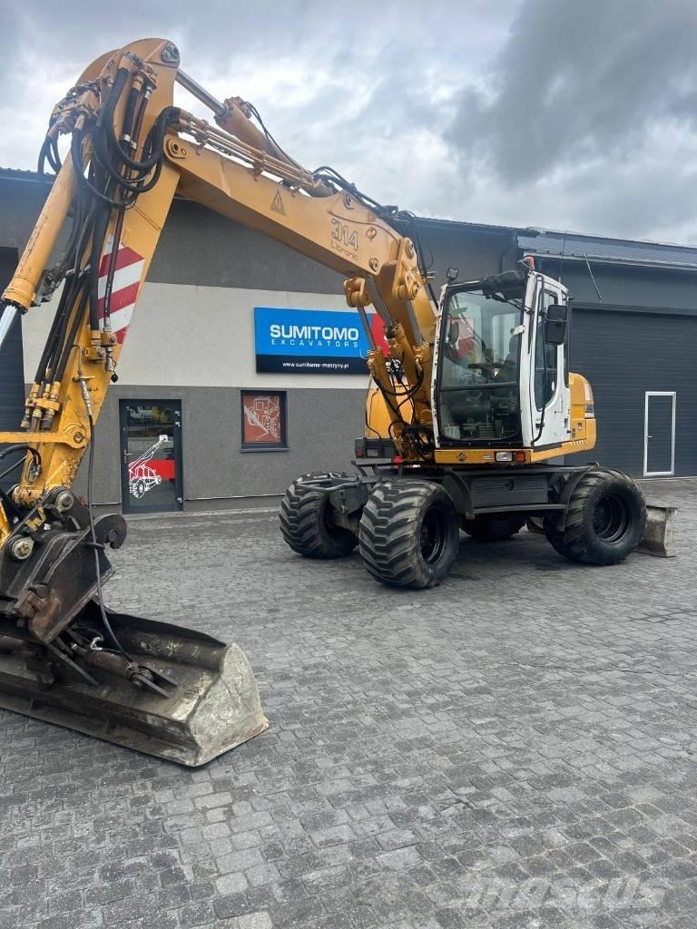 Liebherr 314 Wheeled excavators