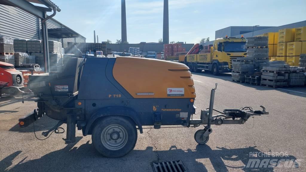 Putzmeister P 718 TD Concrete pumps