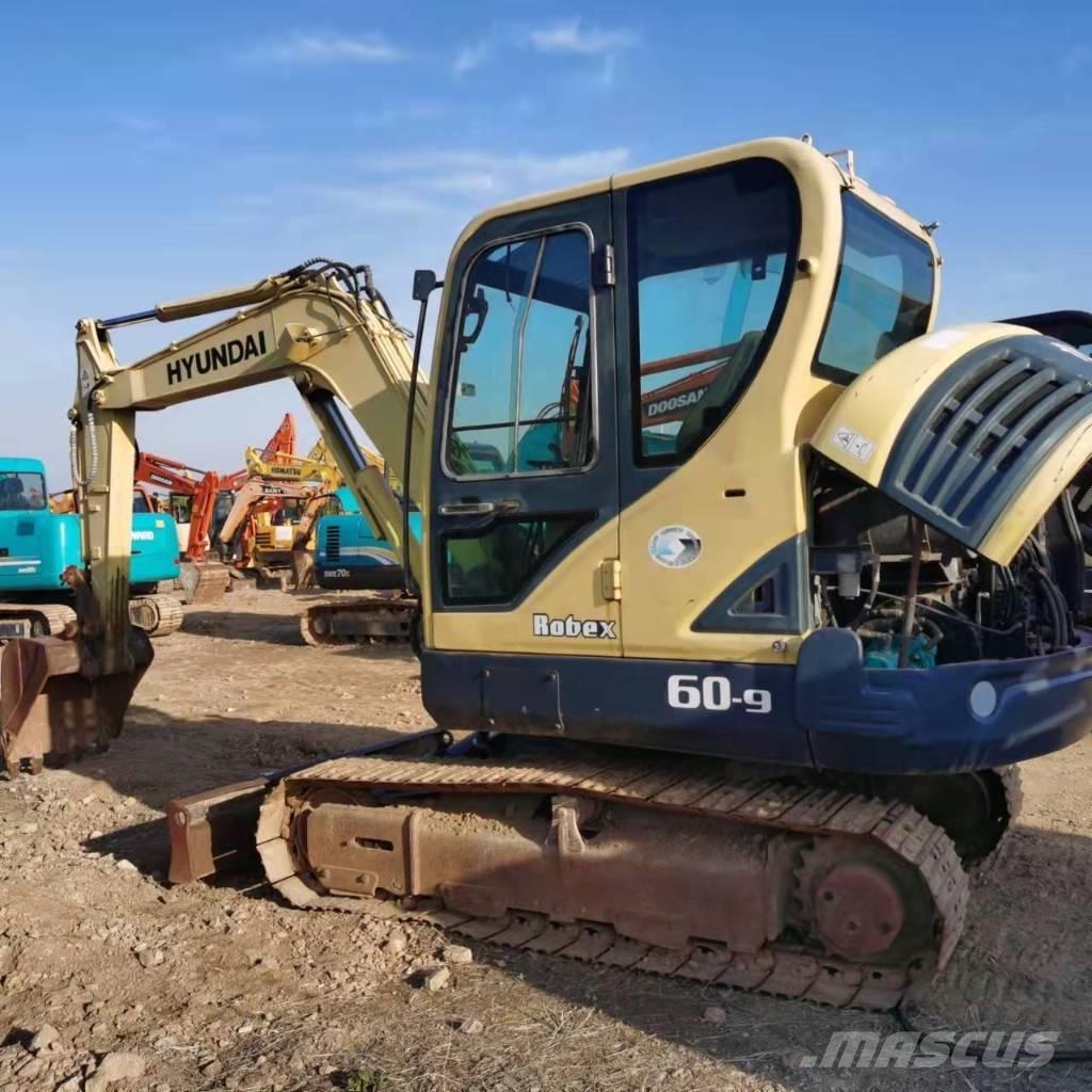 Hyundai R60-9 Mini excavators < 7t (Mini diggers)