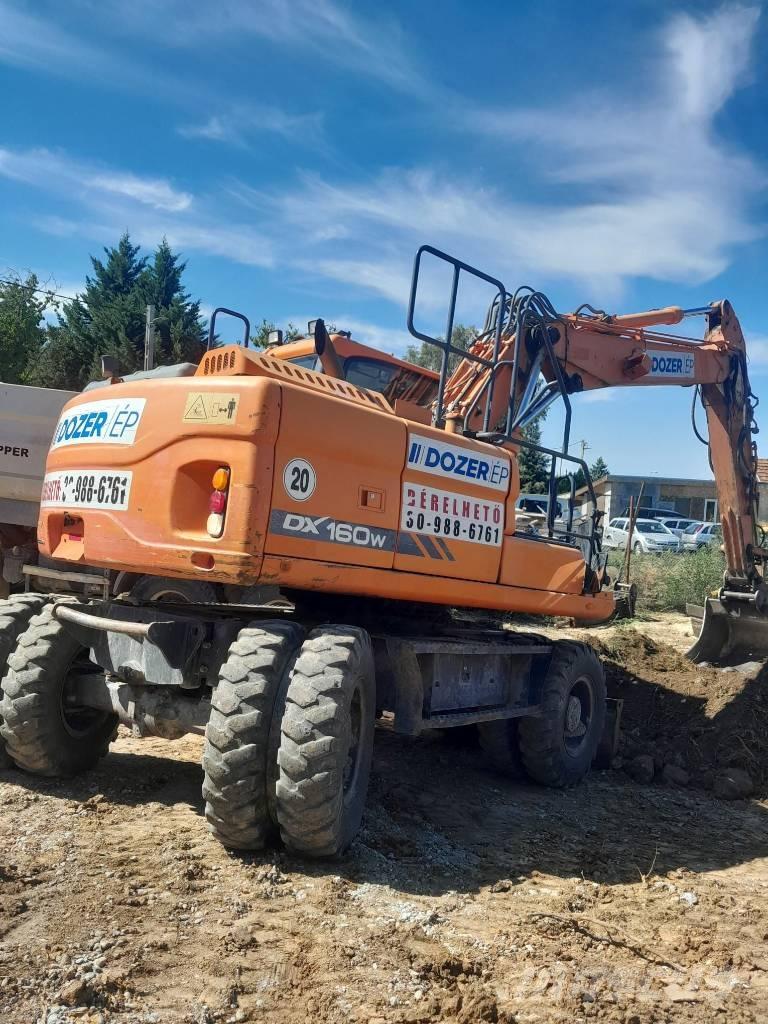 Doosan DX 160 W-3 Wheeled excavators