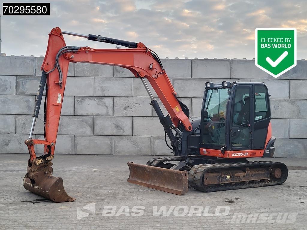 Kubota KX080-4a Mini excavators < 7t (Mini diggers)
