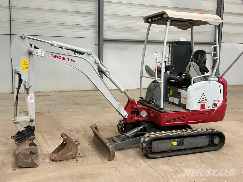 Takeuchi TB 216 Mini excavators < 7t (Mini diggers)