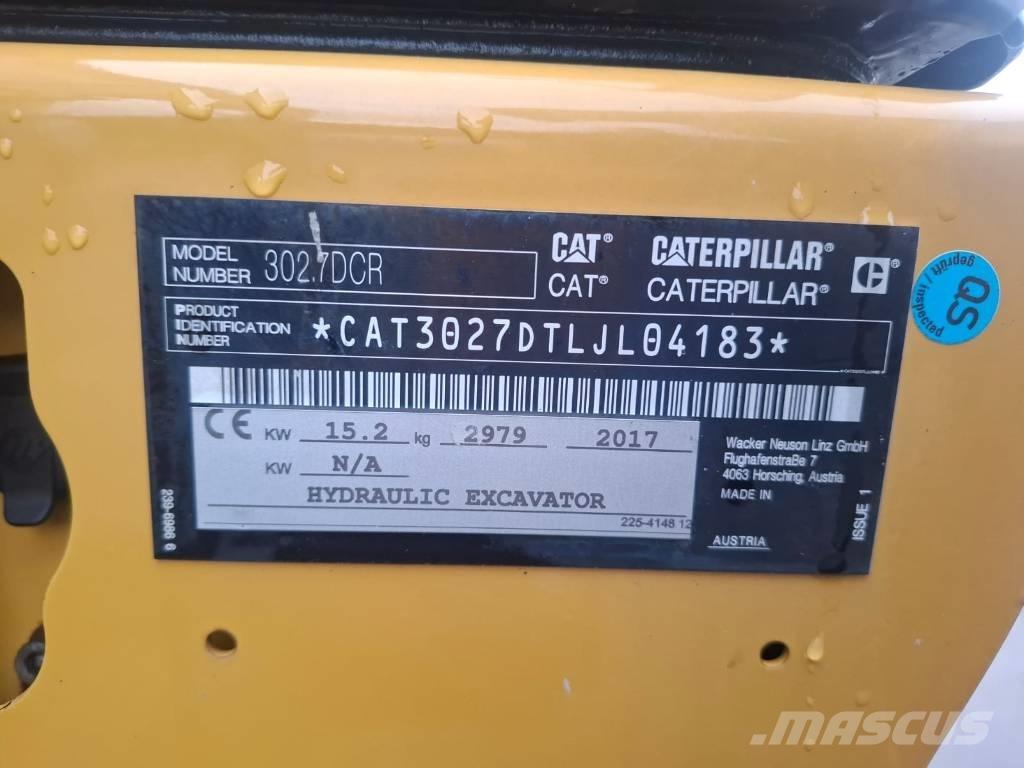 CAT 302.7 D CR Mini excavators < 7t (Mini diggers)