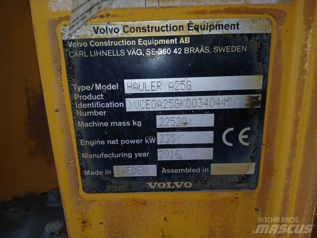Volvo A 25 G Articulated Haulers