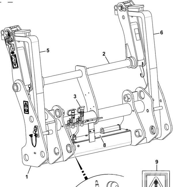 JCB 4 CX Quick connectors