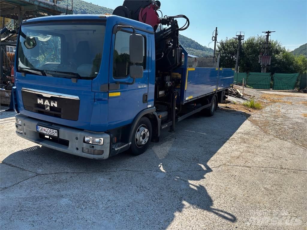 MAN TGL 12.180 + HR Flatbed / Dropside trucks