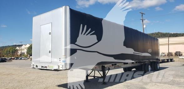 Benson 524 ALUM FLAT Curtain sider semi-trailers